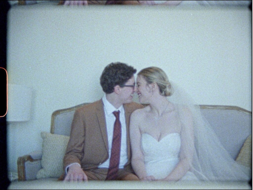 Super 8 wedding film, celestial-inspired wedding, New England wedding photographer, New England Super  8 Film, alternative wedding couple, intimate super 8 wedding video