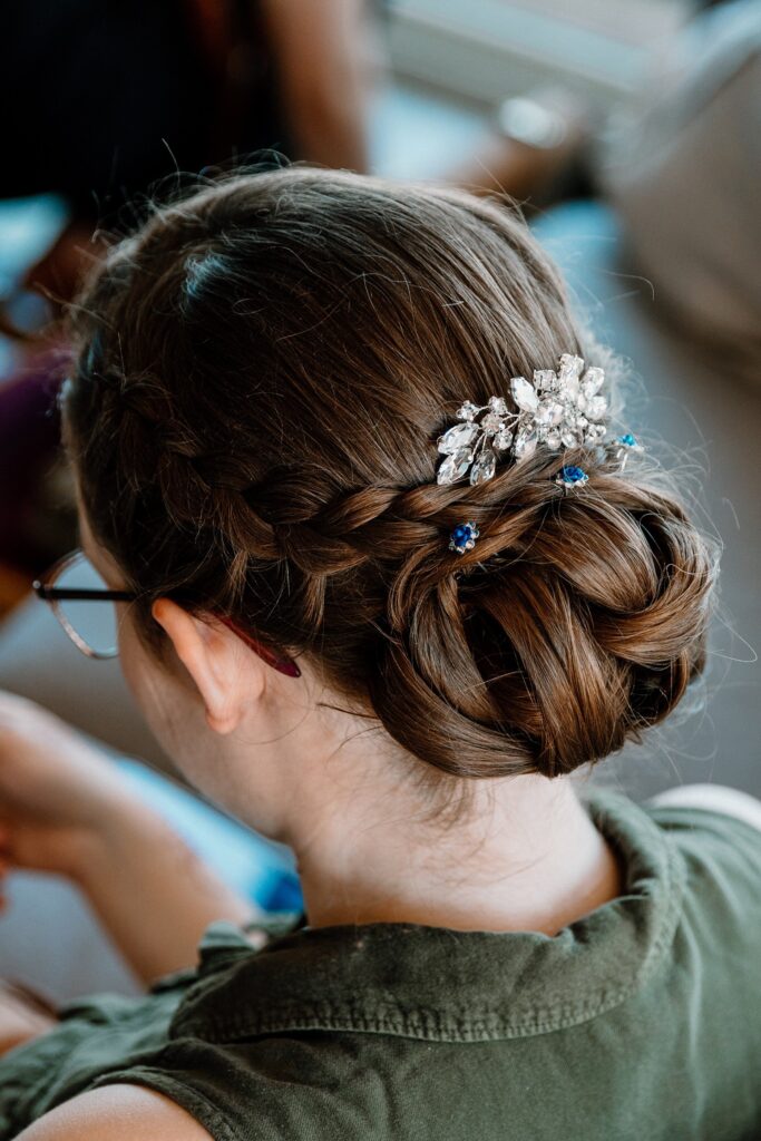 Brides at their Danversport wedding