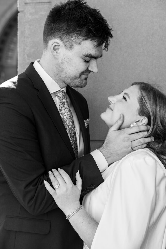 Couple Eloping at The Wharf in Boston by the waterfront