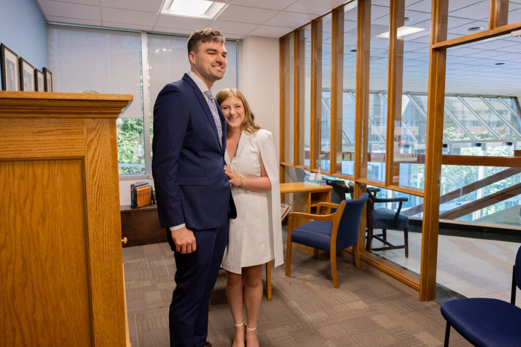 Couple elopes at Quincy City Hall