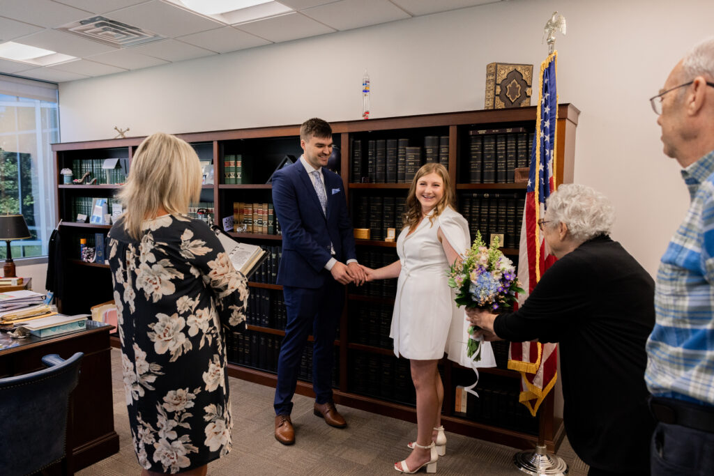 Couple elopes at Quincy City Hall