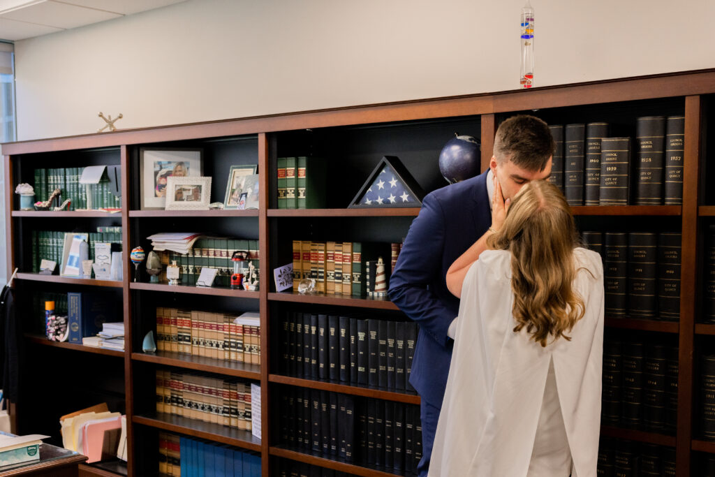 Couple elopes at Quincy City Hall