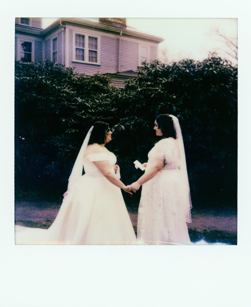 Lyman Estate Wedding, Massachusetts Wedding Venue, Lesbian Wedding, LGBTQ+ Wedding, Film Wedding Photographer, Boston Film Wedding Photographer, Super 8 Film, Super 8 Wedding Film, Castillo Holliday Photo and Film