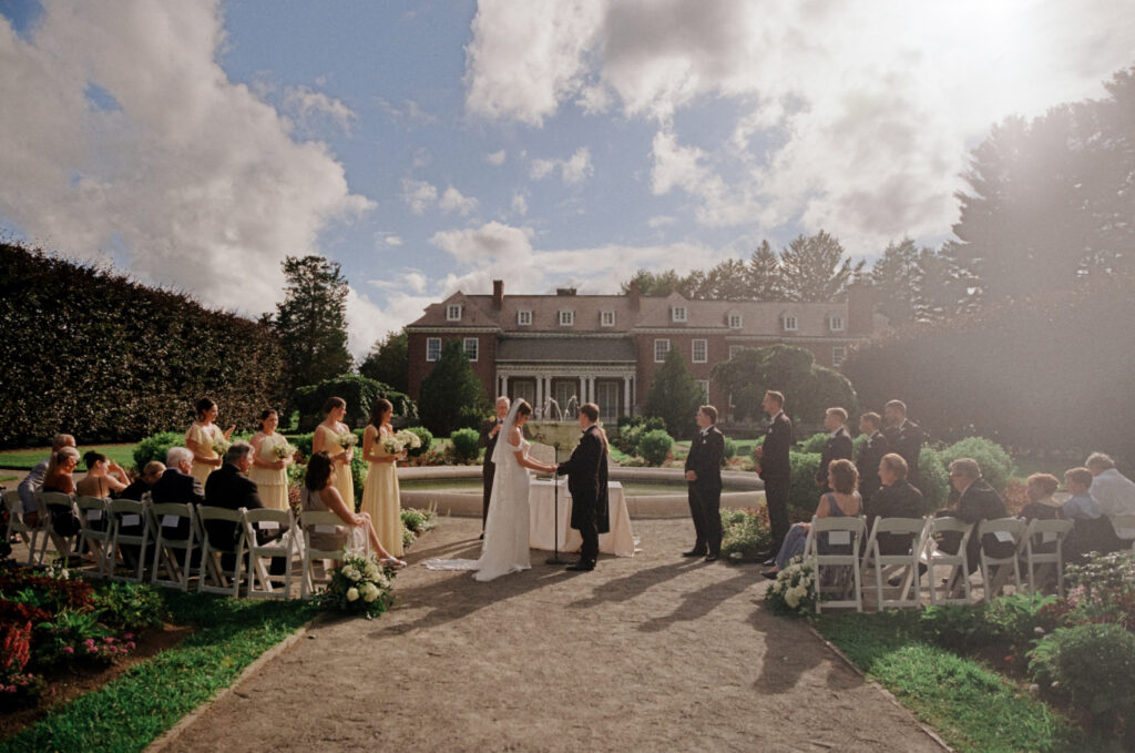 Boston Film Wedding Photographer, The Garden At Elm Bank Wedding, Summer Wedding, Film Wedding Photographer, Massachusetts Weddings, July Wedding, Film Photography, Film Wedding Photos, The Garden At Elm Bank, Castillo Holliday Photo And Film, Boston Photo And Film Team