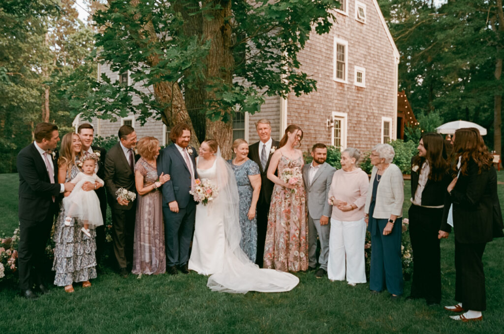 Cape Cod micro wedding, Film wedding photographer, Super 8, Super 8 videography, Boston film photographer, Cape Cod wedding, New England film wedding photography, backyard wedding, backyard micro wedding, luxury micro wedding 