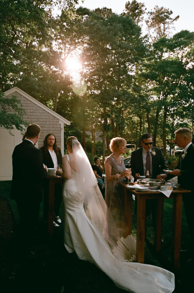 Cape Cod micro wedding, Film wedding photographer, Super 8, Super 8 videography, Boston film photographer, Cape Cod wedding, New England film wedding photography, backyard wedding, backyard micro wedding, luxury micro wedding 