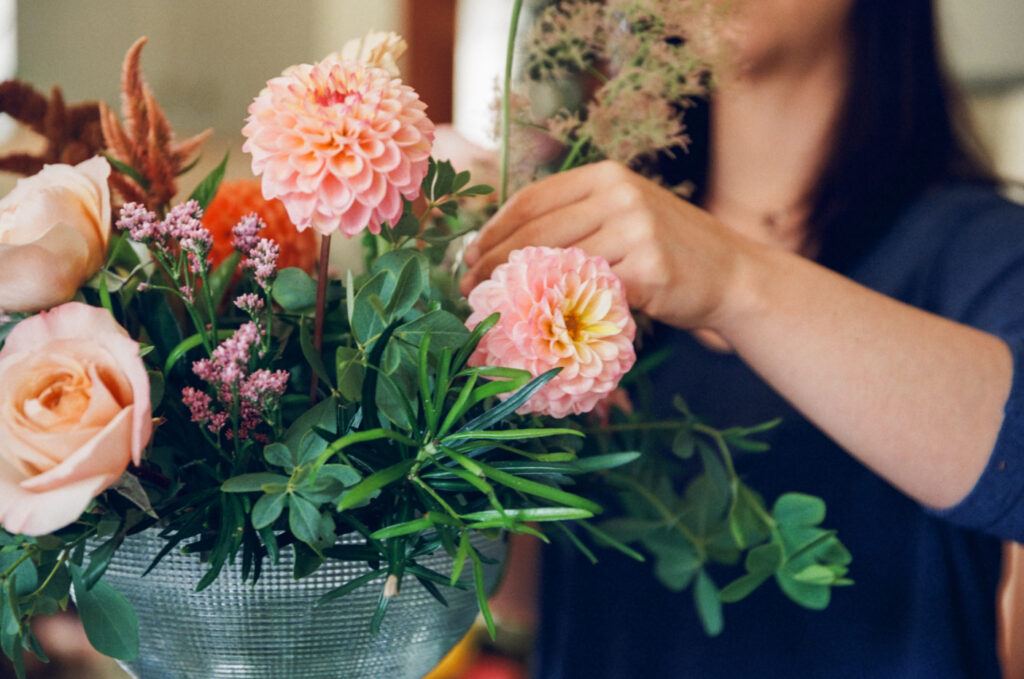 Documentary Style Branding Photos, Branding Photography, Film Branding Photography, Florist Branding Photos,  Castillo Holliday Photo & Film Team, Film Photography, Boston Film Photographer, New England Film Photographer, New England Brand Photographer